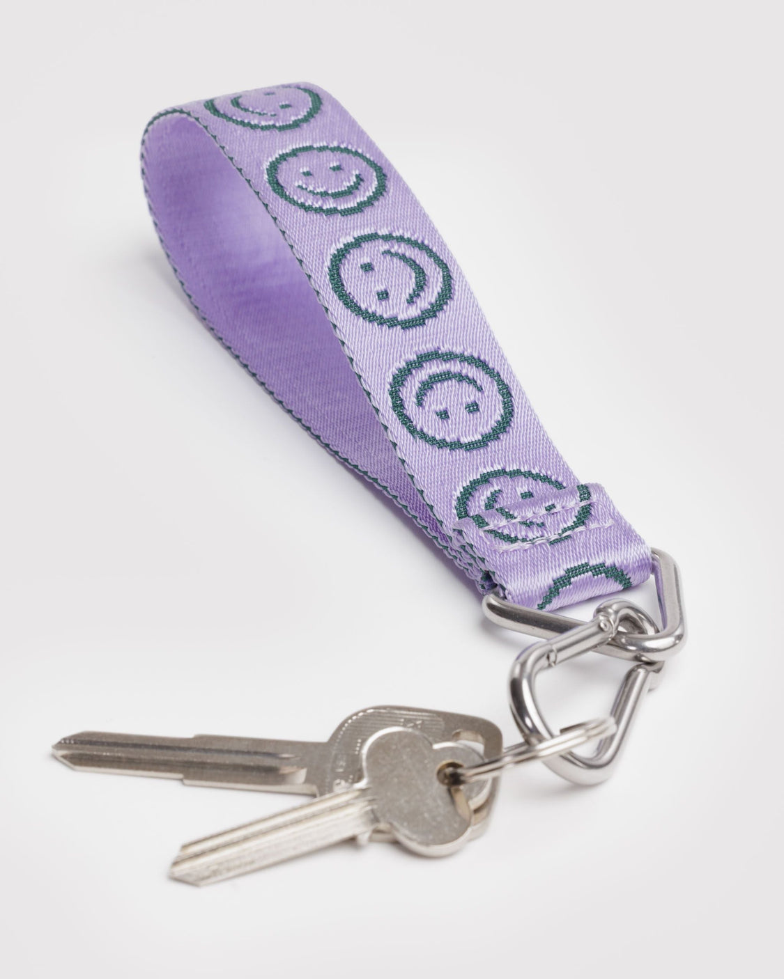 Logo Keychain - Lilac Happy - Daily Carry