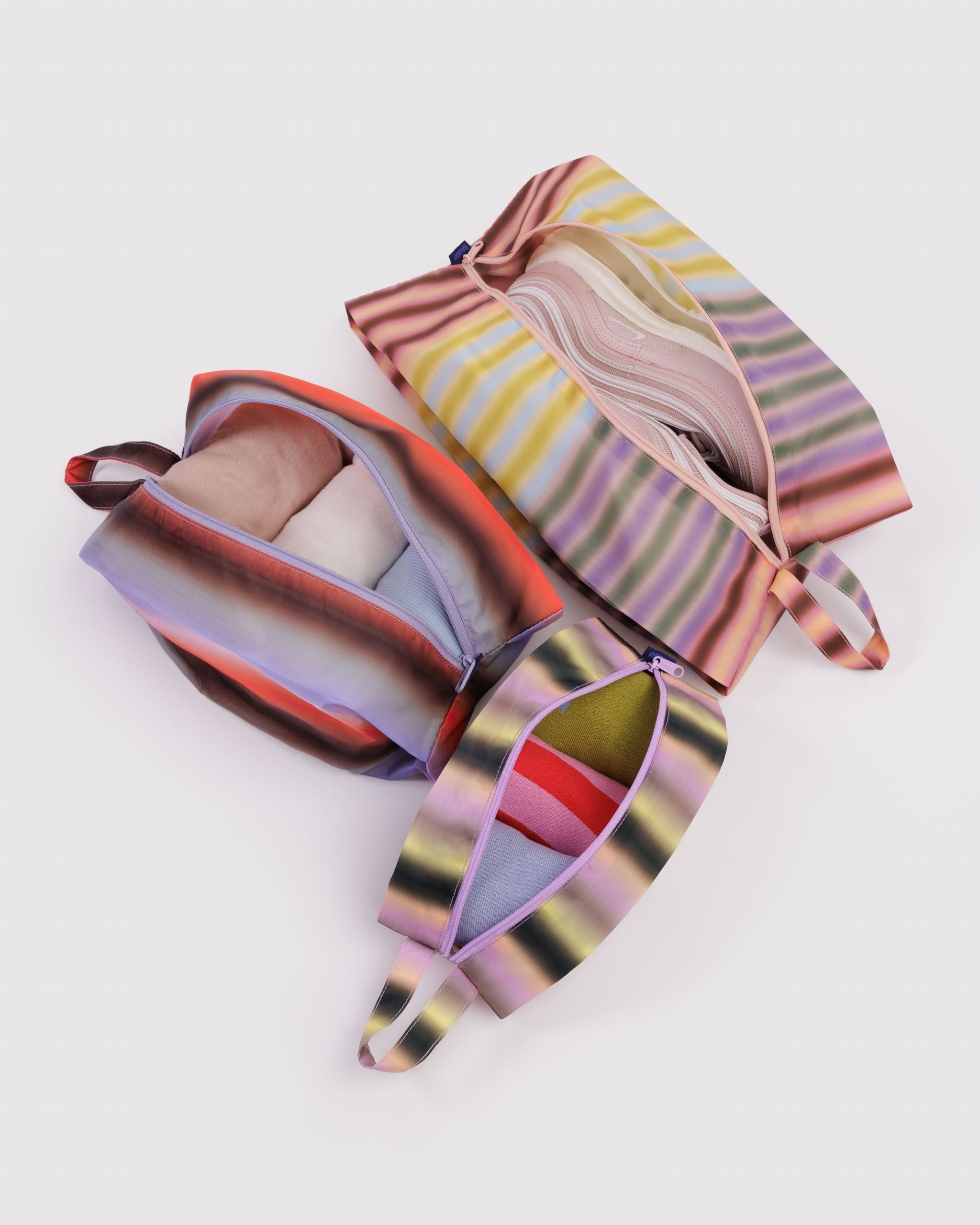 3D Zip Set - Gradient Stripes - Quick Grab