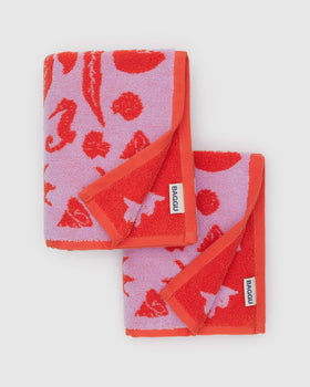 Hand Towel Set of 2 - Sea Shells - Gift Ready