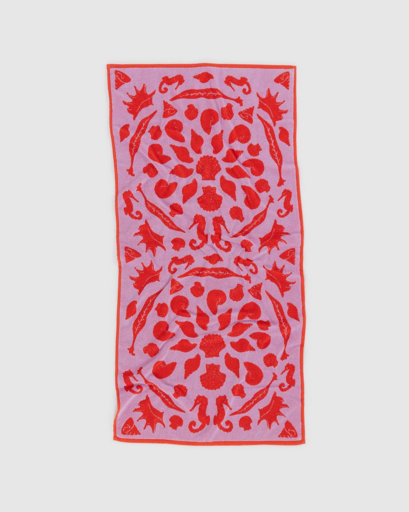 Bath Towel - Sea Shells - Beach Ready