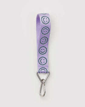 Logo Keychain - Lilac Happy - Daily Carry