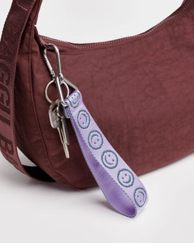 Logo Keychain - Lilac Happy - Daily Carry